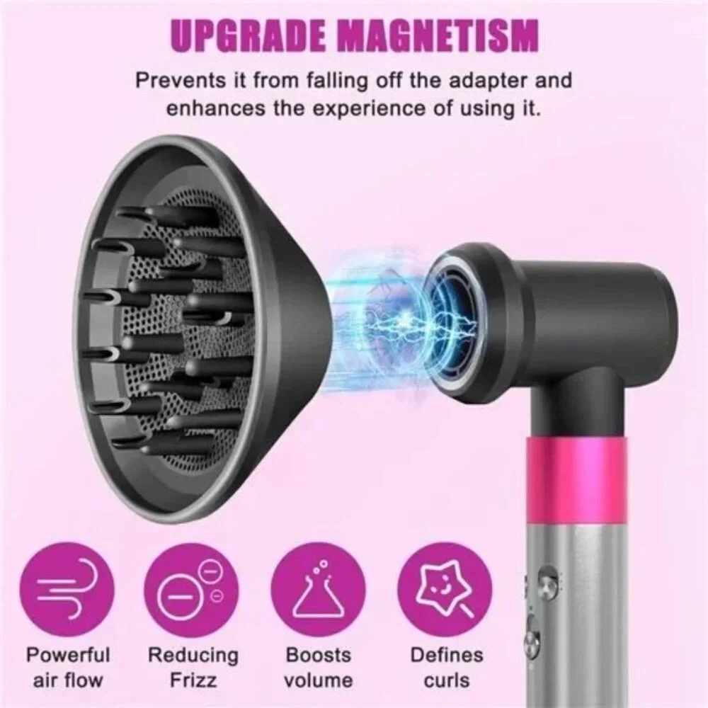 Diffuser and Adaptor for Dyson Airwrap Styler Into A Hair Dryer Combination